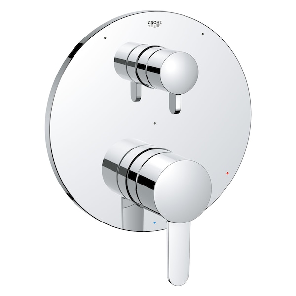 Cosmopolitan Pressure Balance Valve Trim With 3-Way Diverter With Cartridge, Chrome